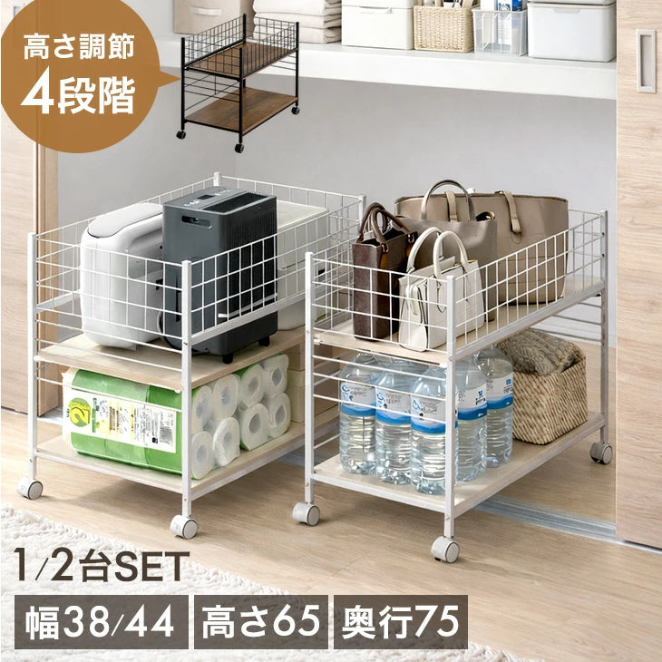 キャスター付き<br>押入れ収納 - 3位