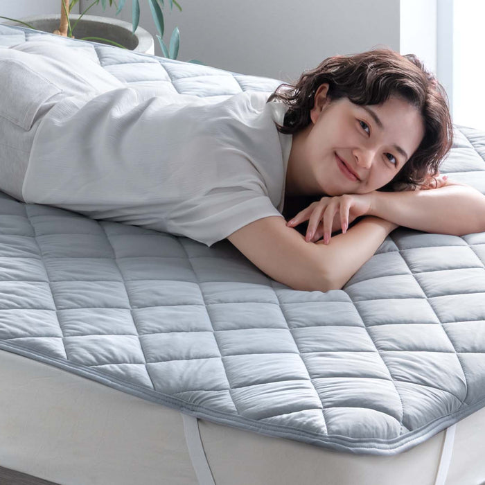 銀イオン抗菌加工を施した敷パッドが登場