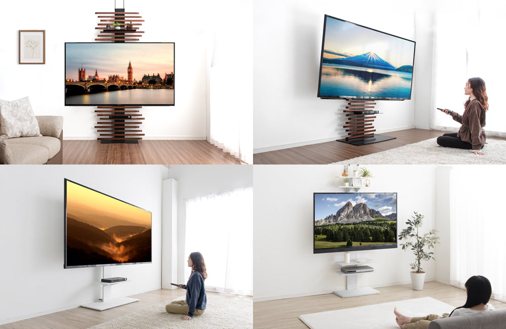 90インチ対応テレビスタンドが続々登場