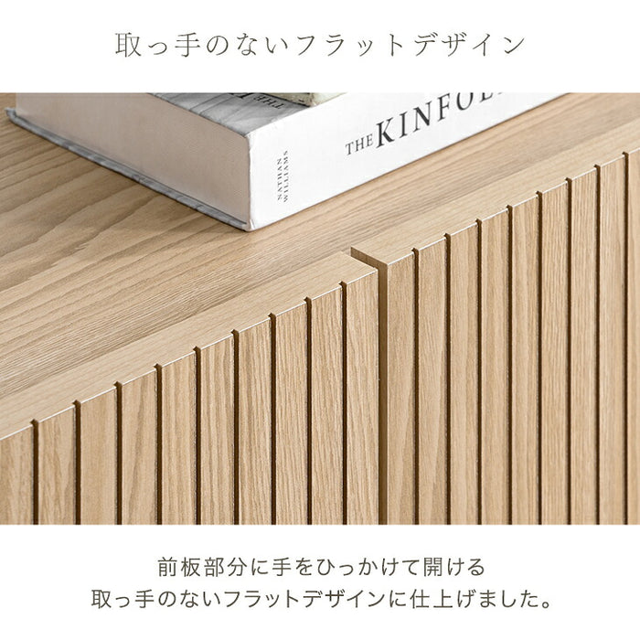 ★20時～販売開始★【アウトレット半額!! 撮影品】［幅80cm］サイドボード 日本製 完成品 木製 キャビネット 扉付き 大容量 大川家具【超大型商品】 (0020001101out・out3244)