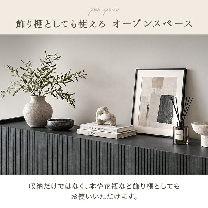 ★20時～販売開始★【アウトレット半額!! 撮影品】［幅80cm］サイドボード 日本製 完成品 木製 キャビネット 扉付き 大容量 大川家具【超大型商品】 (0020001101out・out3244)