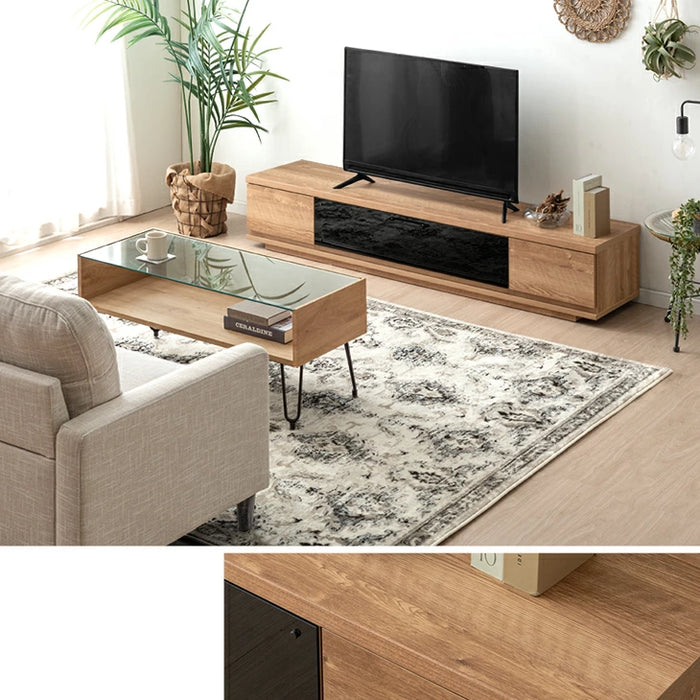 ［幅180cm］国産 完成品 テレビ台 *GOD-TG* ロータイプ 32型 ～ 65型 【超大型商品】 〔01070306〕