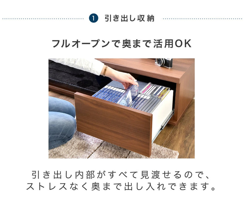 ［幅180cm］国産 完成品 テレビ台 *GOD-TG* ロータイプ 32型 ～ 65型 【超大型商品】 〔01070306〕