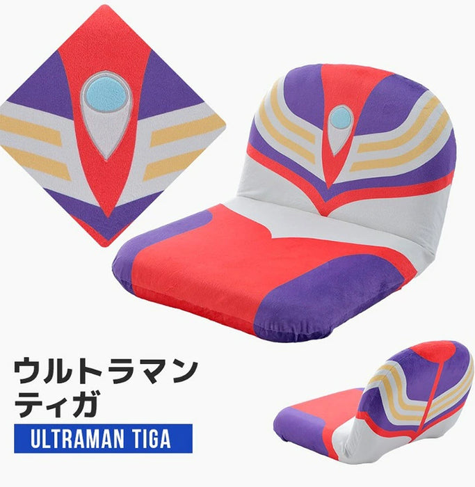 座椅子 ウルトラマン 14段階 リクライニング 日本製 1人掛け〔04400011〕