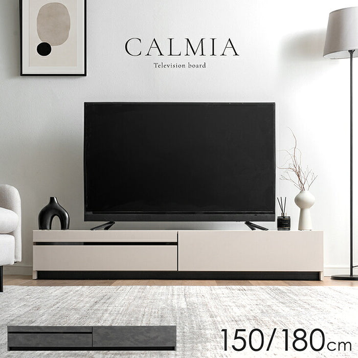 ［幅180cm］テレビ台 完成品 木製 ロータイプ  収納【超大型商品】〔07100014〕