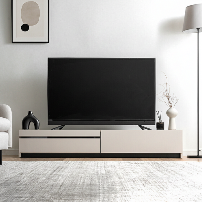 ［幅150cm］テレビ台 完成品 木製 ロータイプ  収納【超大型商品】〔07100013〕