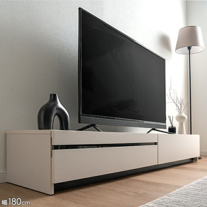 ［幅150cm］テレビ台 完成品 木製 ロータイプ  収納【超大型商品】〔07100013〕