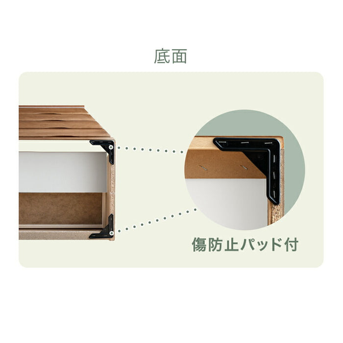 ［幅80・6段］国産 タンス 完成品 桐 チェスト 木製 大容量 大川家具 リビングチェスト【超大型商品】〔5131003201〕