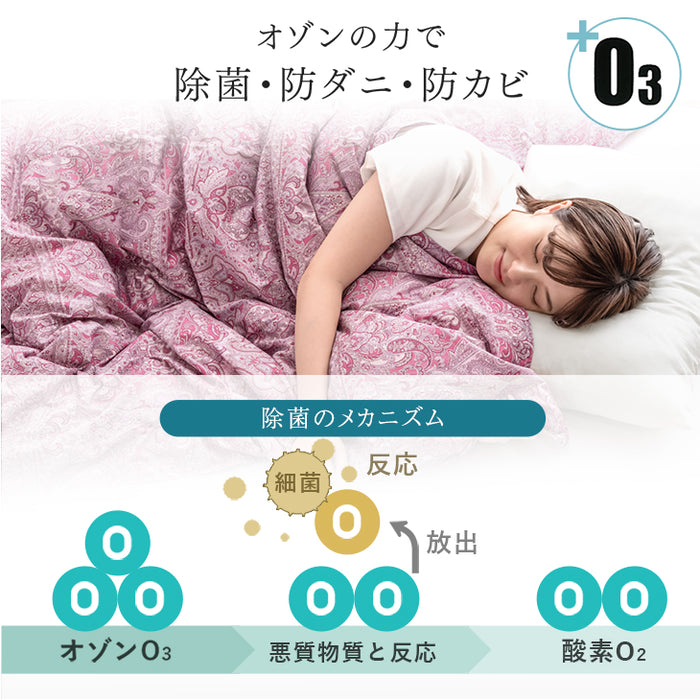 [ダブルロング] 洗える 肌掛け布団 羽毛 日本製 ダックダウン85％ 30マス立体キルト ダウンケット 夏 夏用 布団〔10119212〕
