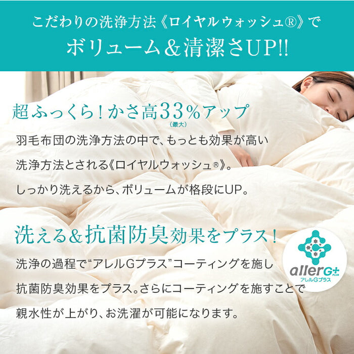 ［シングル］羽毛布団 リフォーム 打ち直し プレミアムタイプ〔11156734〕