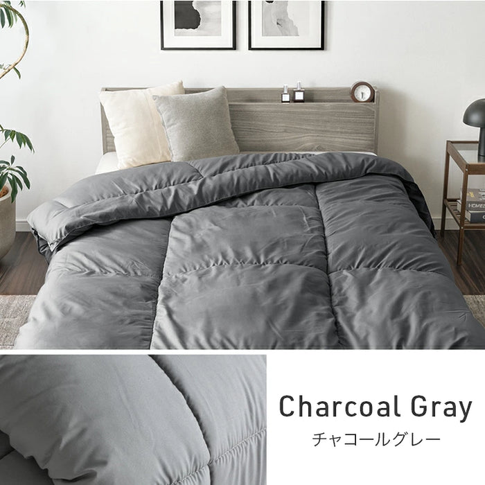 【新発売記念プライス】［セミダブル］PUFFY WARM 掛け布団 吸湿発熱 洗える 軽量 日本製 暖かい〔11100476〕