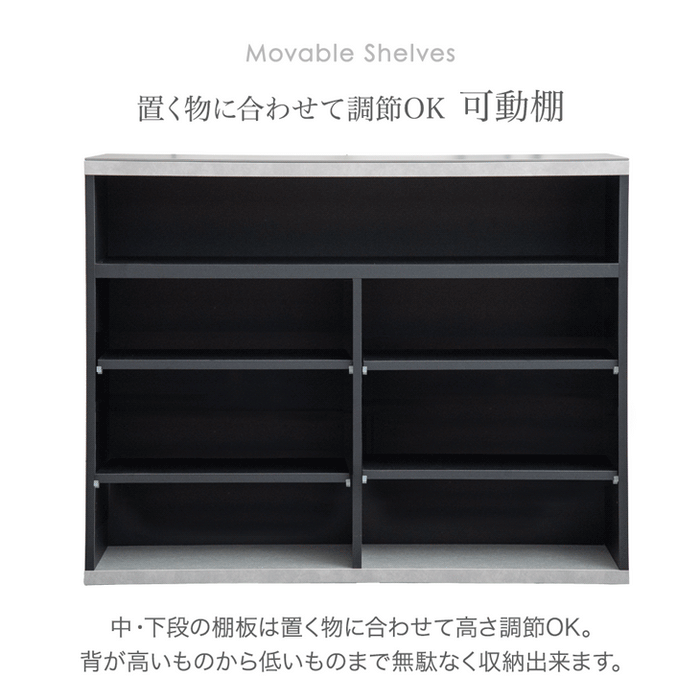 ［幅120］セラミック バーカウンター 完成品 日本製 キッチンカウンター 国産 間仕切り カウンターテーブル【超大型商品】〔17100011〕