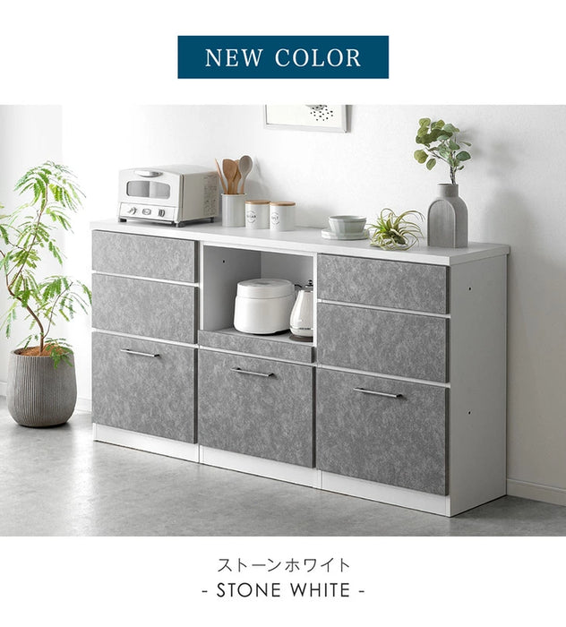 [幅180] 組み替えOK キッチンカウンター 日本製 完成品 木製【搬入設置込み】【超大型商品】〔99994403〕