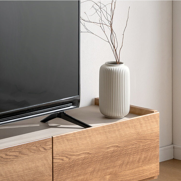 ［幅180］テレビ台 完成品 日本製 大川家具 ローボード 引き出し 収納 ツートン バイカラー おしゃれ【超大型商品】〔17100083a〕