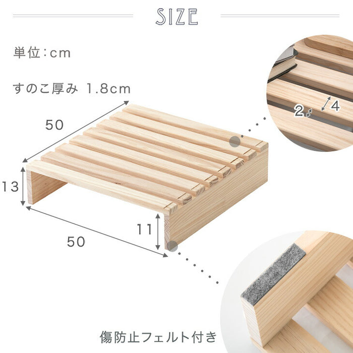 ［4枚］当店パレットベッド専用 パレット 4枚 追加用 拡張パーツ〔17620117〕