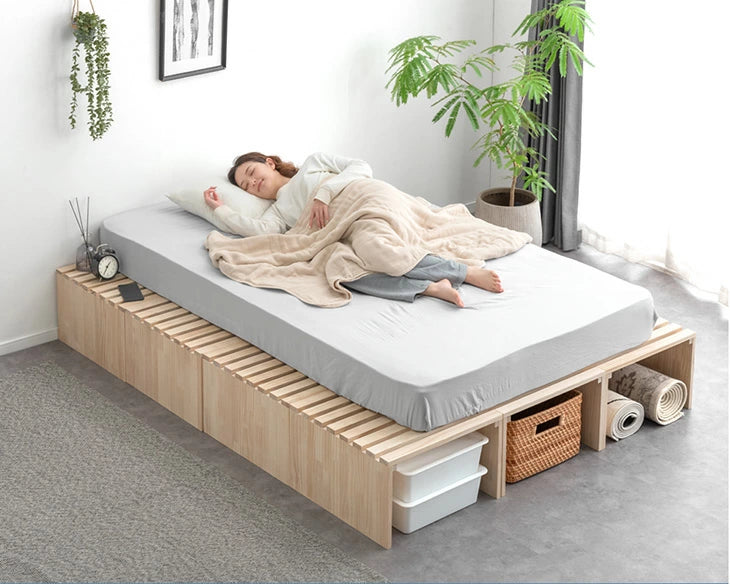 【アウトレット キャンセル戻り品】【商品番号：99900140】当店ハイタイプパレットベッド専用 パレット 4枚 追加用 拡張パーツ〔1763013910out・out2675〕
