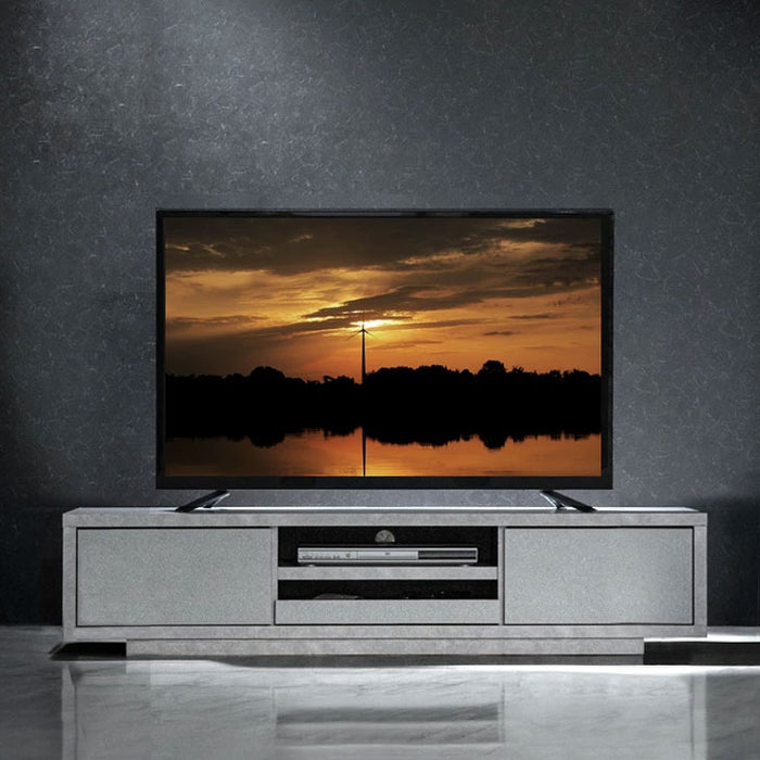 幅180cm 大理石＆セラミック調 テレビ台 プッシュ式引き出し 国産 完成品 ストーン調 TV台 ローボード マーブル柄【超大型商品】〔20010004〕