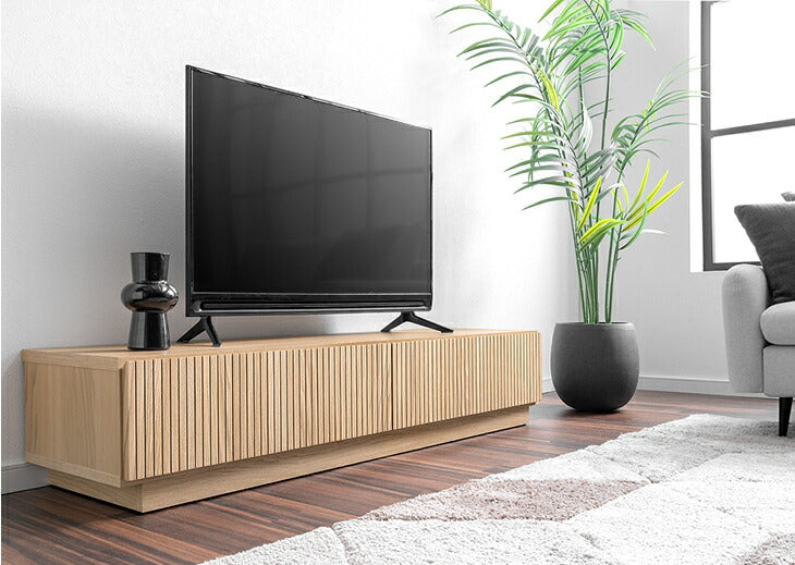 【新発売記念プライス】［幅150cm］テレビ台  国産 完成品 収納 ローボード テレビボード TV台 木目調 石目調 大川家具【超大型商品】〔20010016〕
