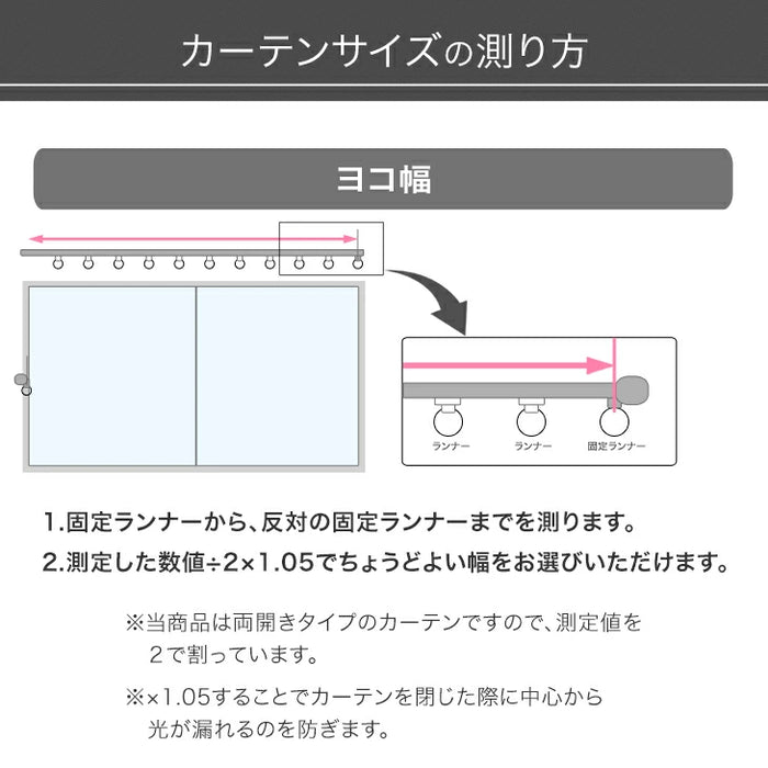 【レースカーテンの柄：無地】1cm単位で選べる 完全遮光 オーダーカーテン 4枚セット 日本製 遮光カーテン ミラーレース レースカーテン〔22700040〕