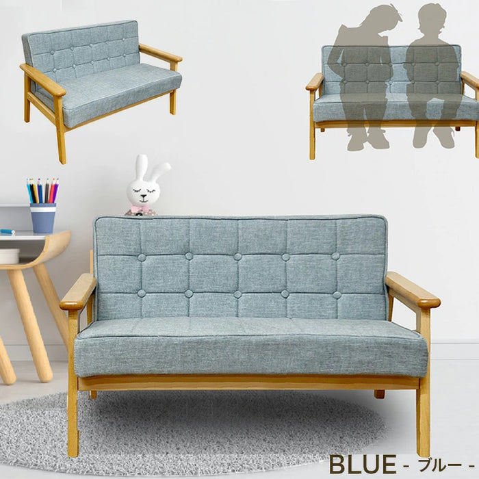 ［1P］ キッズソファ ペット対応 1人掛け ひっかきに強い キッズソファー ペットソファ〔23500000〕