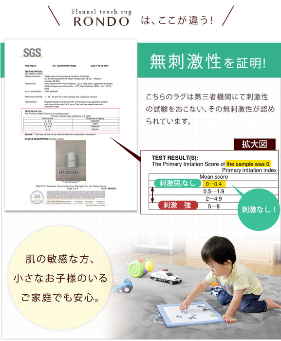 ［1畳用］ラグ ホットカーペット 2点セット 滑り止め付 洗える マイクロファイバー フランネル ラグ カーペット ラグマット 〔99901036〕