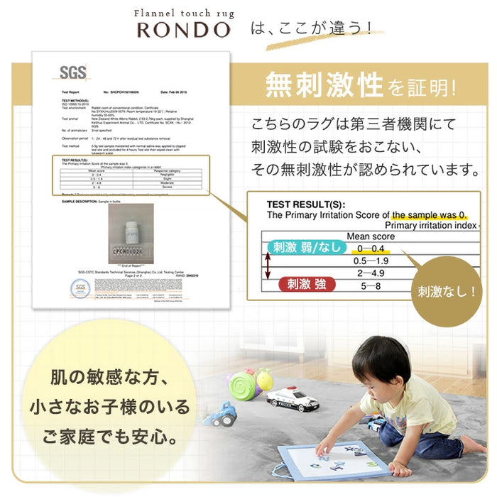 ≪累計86万枚突破≫ [185×185] 丸洗いOK フランネルラグ 滑り止め付 ホットカーペット対応 洗える マイクロファイバー ラグ ラグマット〔24010008〕