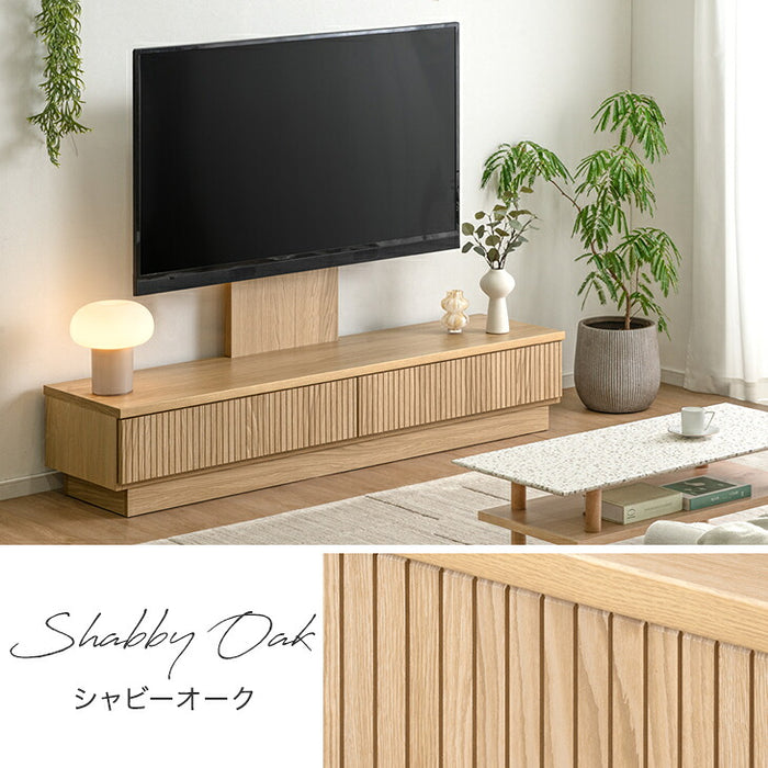 【新発売記念プライス】［幅180］“置かない” テレビ台 スタンド付き ローボード 【超大型商品】 〔24900134〕