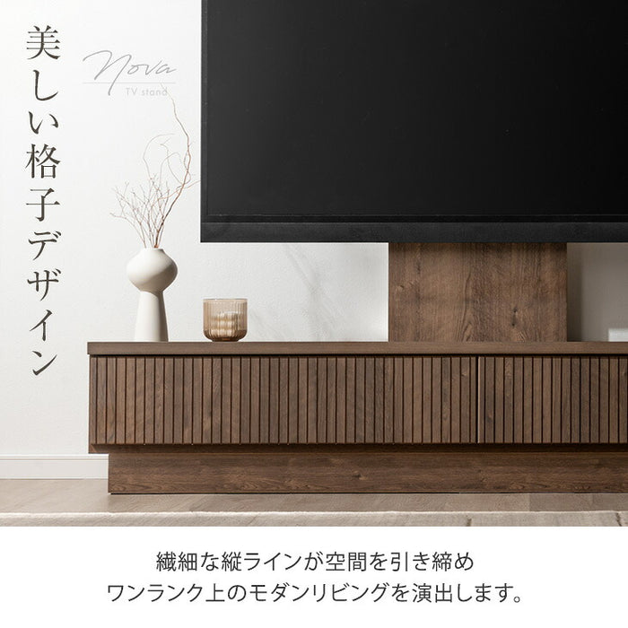 【新発売記念プライス】［幅180］“置かない” テレビ台 スタンド付き ローボード 【超大型商品】 〔24900134〕