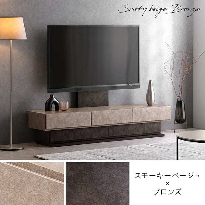 【新発売記念プライス】［幅180］“置かない” テレビ台 スタンド付き ローボード 日本製 完成品 ~ 65型対応【超大型商品】 〔24900139〕
