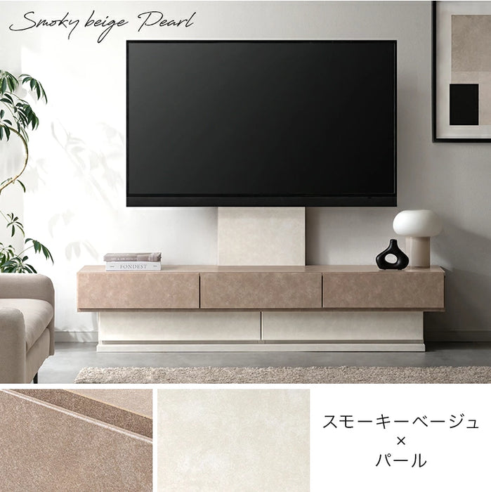 【新発売記念プライス】［幅180］“置かない” テレビ台 スタンド付き ローボード 日本製 完成品 ~ 65型対応【超大型商品】 〔24900139〕