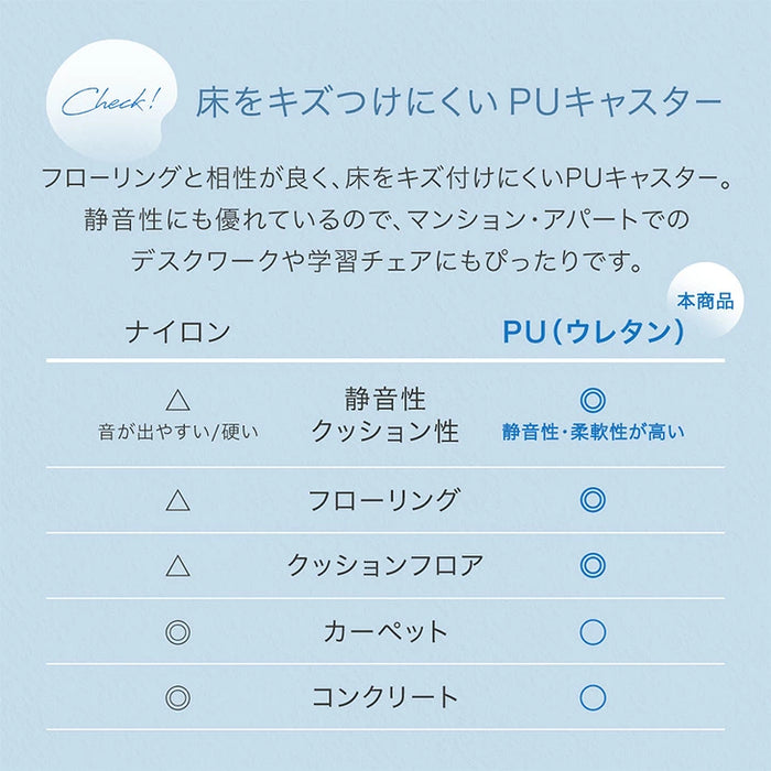 【リニューアル記念プライス】デスクチェア おしゃれ 回転式 昇降式 ホワイト脚 ファブリック キャスター付き〔31500074〕