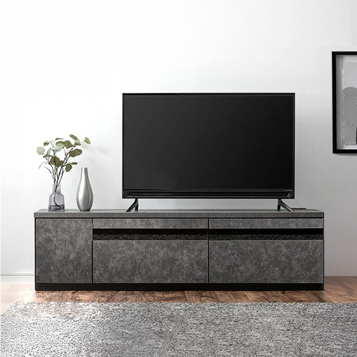 ［幅150cm］テレビ台 完成品 国産 コンセント付 引出し収納 大川家具 木製 テレビボード〔33010076〕