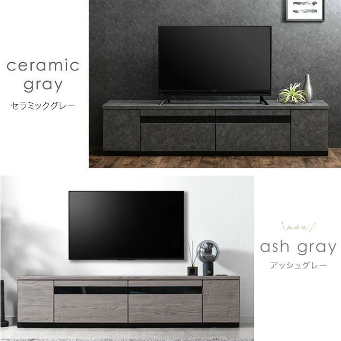 ［幅180cm］テレビ台 完成品 国産 コンセント付 引出し収納 大川家具 木製 テレビボード【超大型商品】〔33010077〕