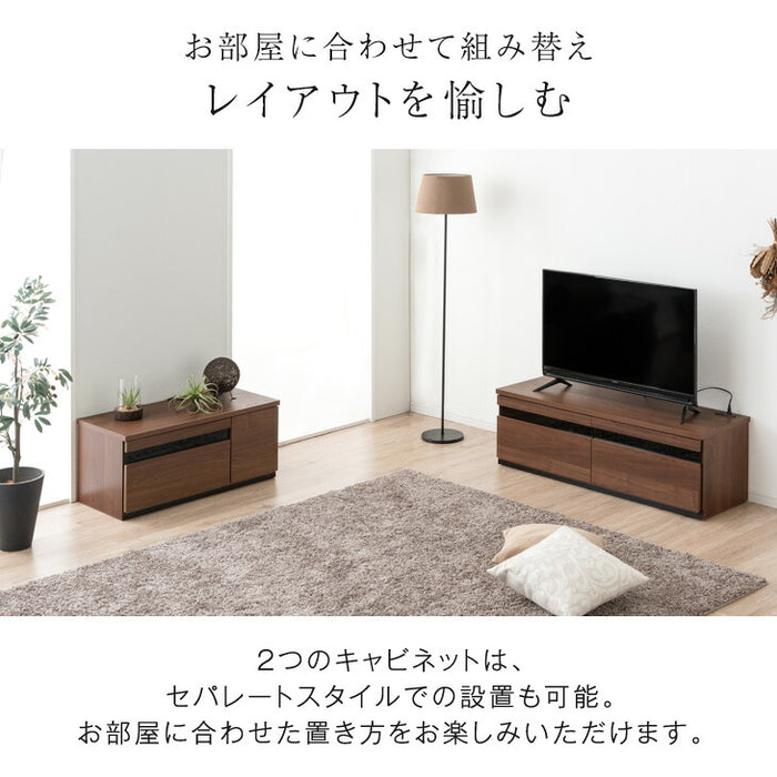 ［幅210cm］テレビ台 完成品 国産 コンセント付 引出し収納 大川家具 木製 テレビボード〔33010078〕