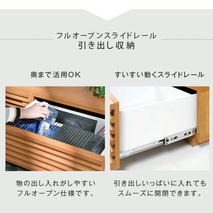［幅210cm］ アルダー無垢 国産 完成品 テレビ台 ロータイプ *ダリア-TG*【玄関渡し】【超大型商品】 〔38700011〕