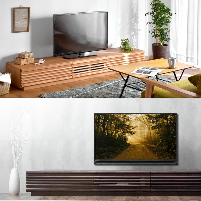［幅210cm］ アルダー無垢 国産 完成品 テレビ台 ロータイプ *ダリア-TG*【玄関渡し】【超大型商品】 〔38700011〕