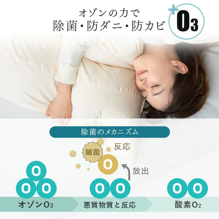 [セミダブル] コインランドリーで洗える羽毛布団 ホワイトグースダウン93％ CILゴールドラベル 36マス立体キルト 400dp以上 かさ高165mm以上 7年保証 日本製 ウォッシャブル〔39100154〕