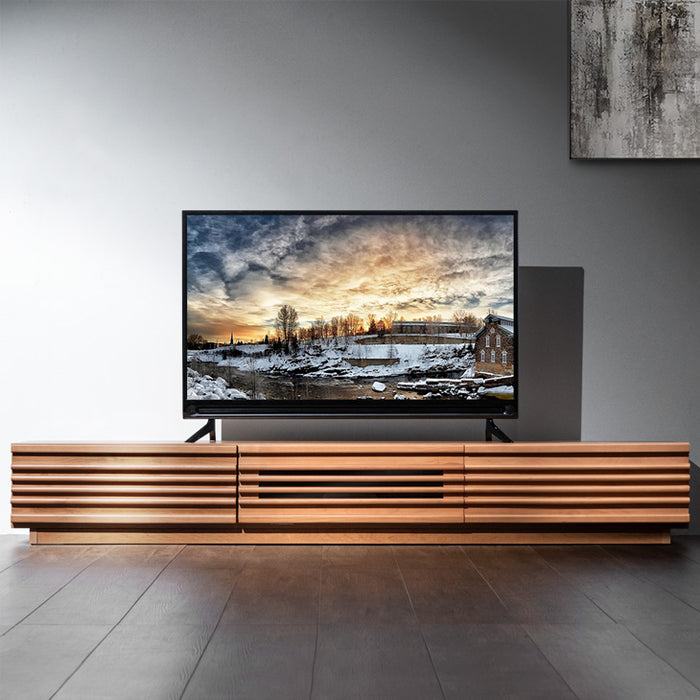 ［幅180cm］アルダー無垢 国産 完成品 テレビ台 ロ－タイプ *ダリア-TG*  【超大型商品】 〔38700009〕
