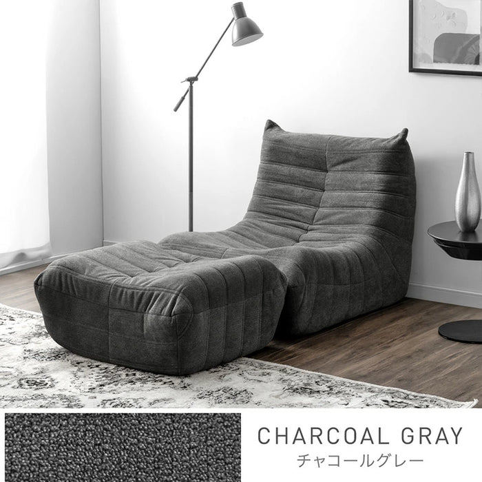 オットマン 単品 デザイナーズ 圧縮 コンパクト フロアクッション〔42500141〕