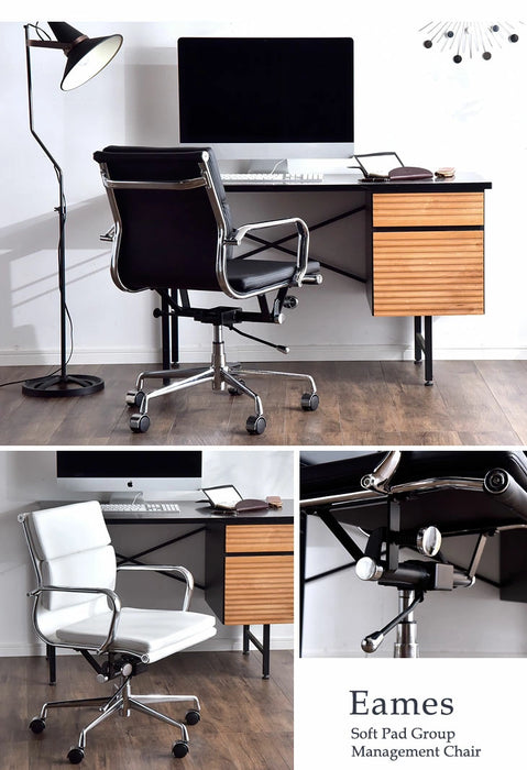 イームズ ソフトパッド グループ マネジメントチェア Eames Soft Pad Group Management Chair 〔47800004〕