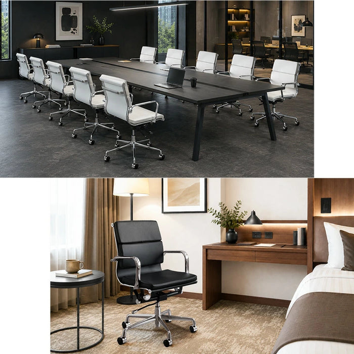 イームズ ソフトパッド グループ マネジメントチェア Eames Soft Pad Group Management Chair 〔47800004〕