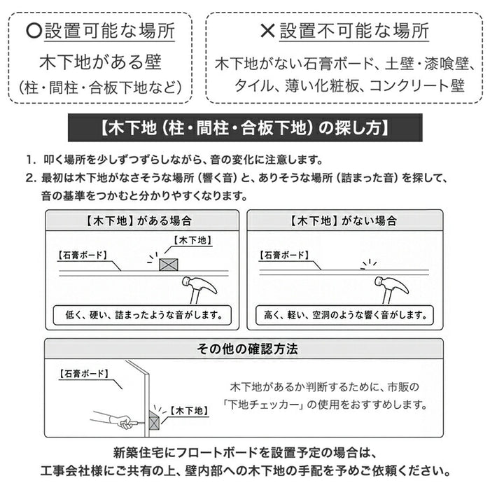 ［幅180cm］フロート テレビ台 壁掛け 完成品 国産 引き出し収納 木目調 フロートボード【超大型商品】〔20010018〕