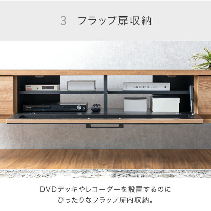 ［幅180］テレビ台 フロート 壁掛け 完成品 国産 大川家具 引き出し収納 モダン フロートボード おしゃれ〔48100046〕