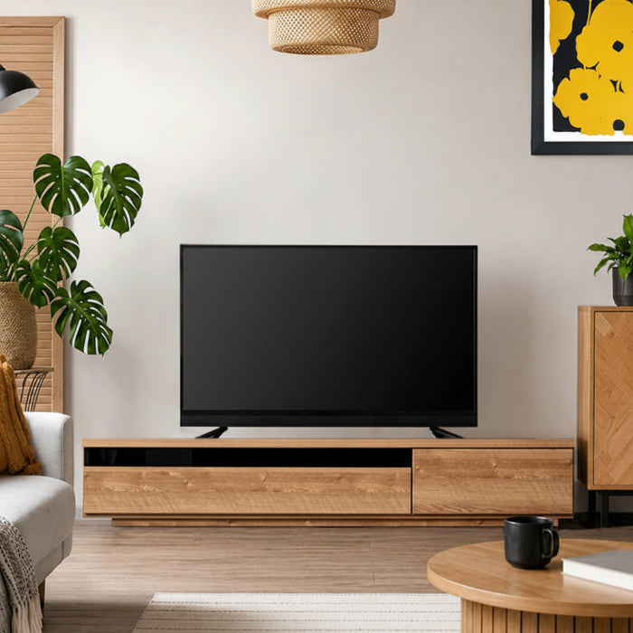 ［幅180cm］ 国産 完成品 テレビ台 木製 テレビボード 背面収納 コード収納 ロータイプ TV台 おしゃれ【超大型商品】〔49100017〕