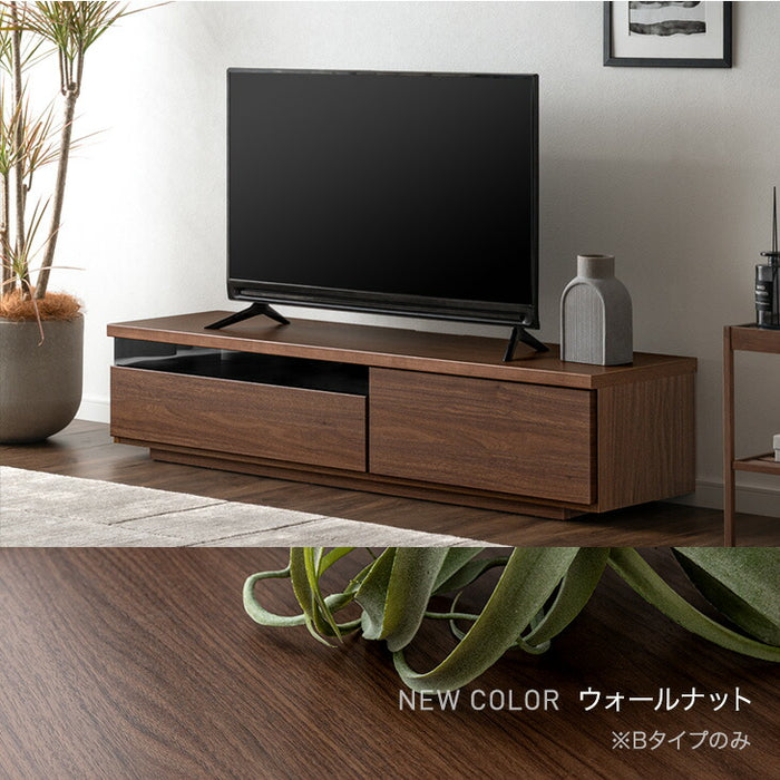 ［幅140cm Aタイプ］配線スッキリ テレビ台 ローボード 国産 完成品 *アトラス-TG* 木製 ロータイプ 背面収納 コード収納〔49100055a〕