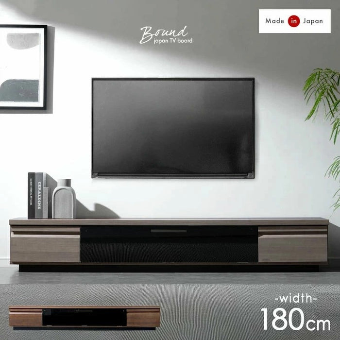 ［幅180cm］ テレビ台 ローボード 国産 完成品 ローボード 収納【超大型商品】 〔49100111〕