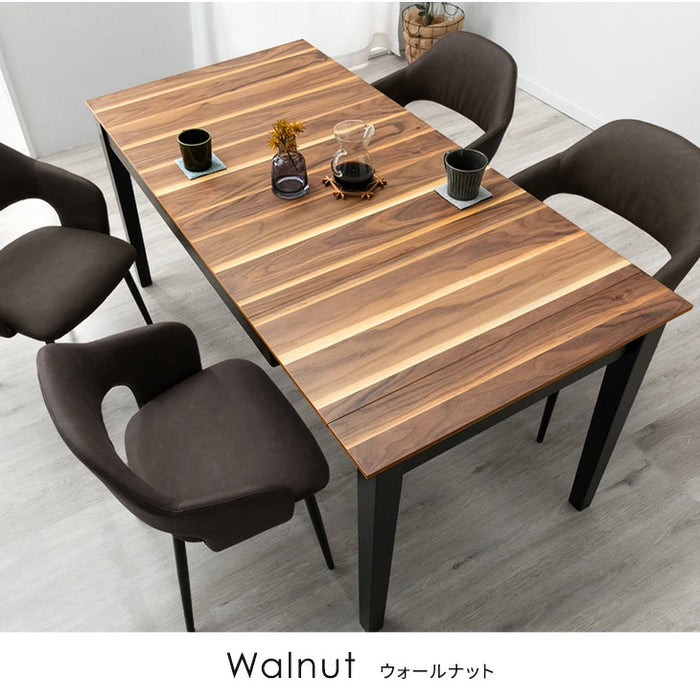 3段階 伸長式 ダイニングテーブル 単品 幅120-150-180 木製 4～6人掛け エクステンション〔49600194〕