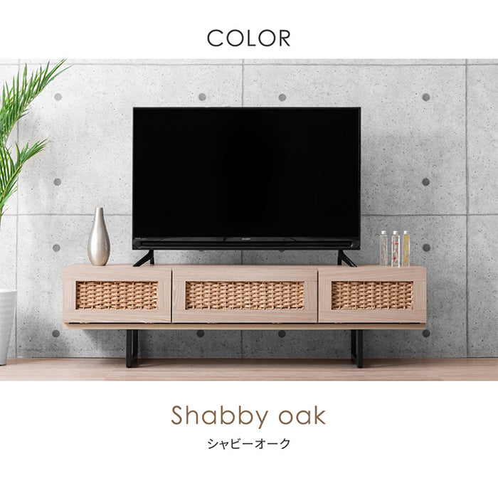 [幅140] 当店オリジナル！ペーパーコードテレビ台 テレビ台 テレビボード ローボード 収納 脚付き テレビラック〔49600223〕