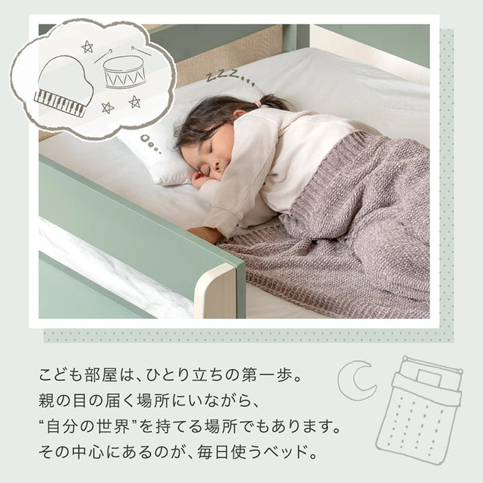 屋根付き 二段ベッド 天然木 垂直はしご 角丸設計 北欧 キッズベッド HIDE-A HOUSE【玄関渡し】【超大型商品】〔49600386〕