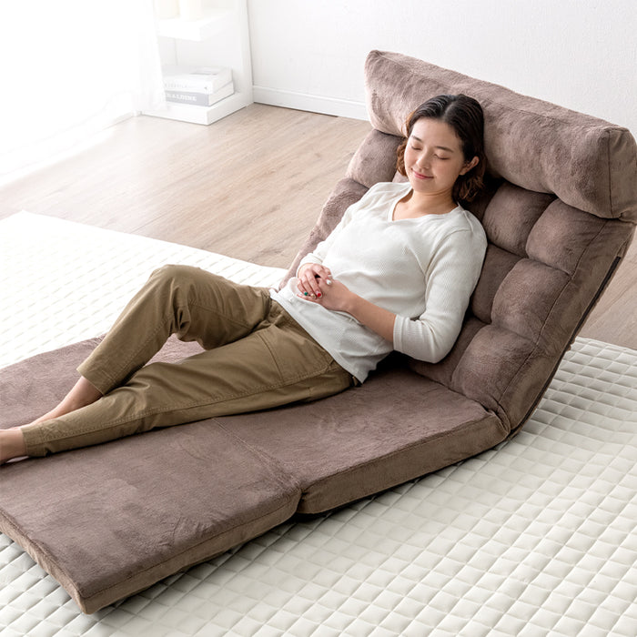 3way ソファベッド ヘッドギア ハイバック リクライニング ローソファ コンパクト 座椅子 一人掛け sofa おしゃれ〔15200105〕